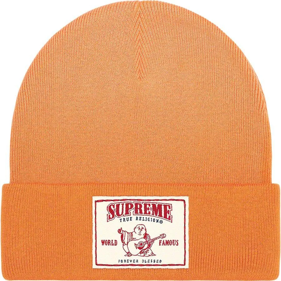 Supreme/True Religion Beanie (Orange)