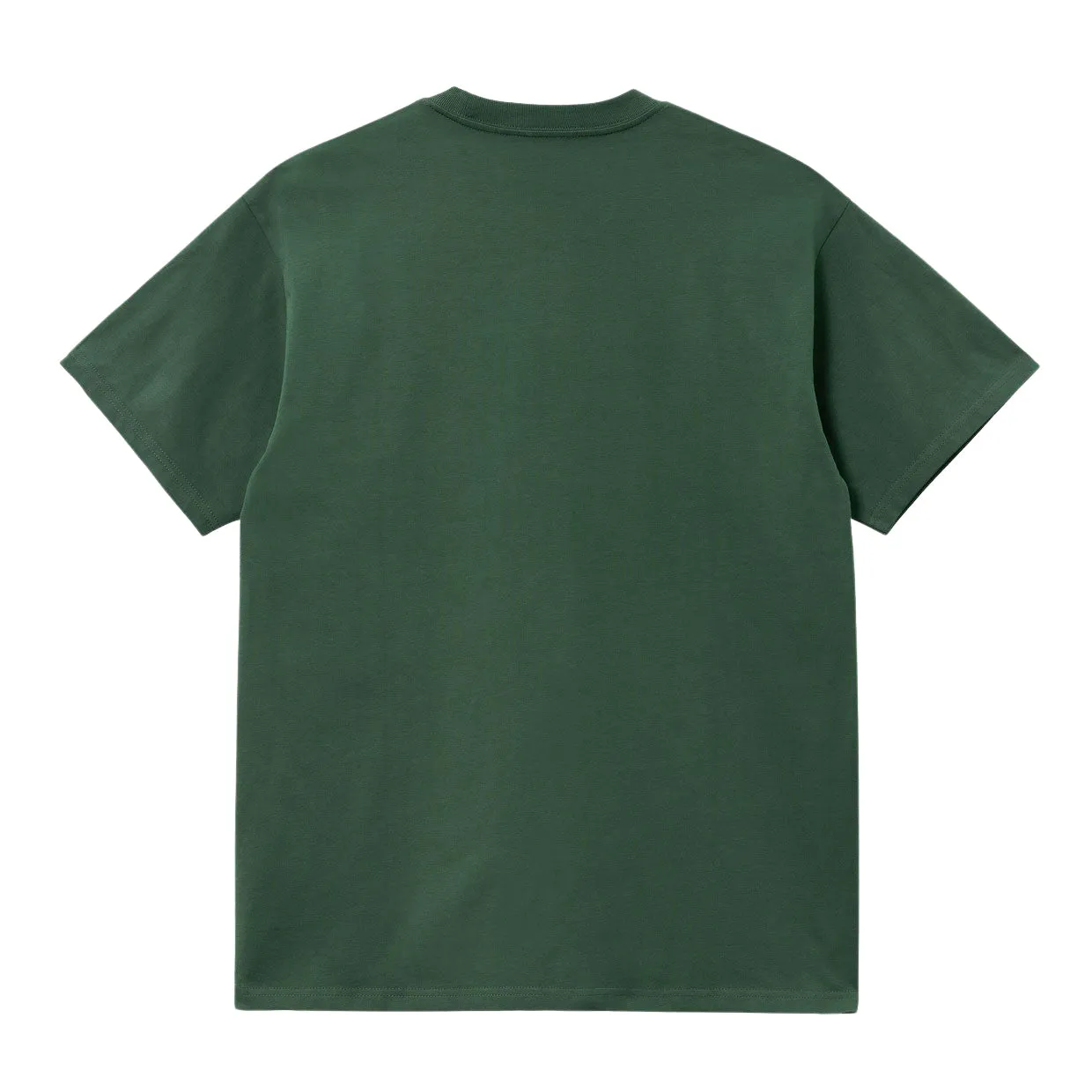 T-shirt Uomo Carhartt WIP S/S Script Embroidery Verde