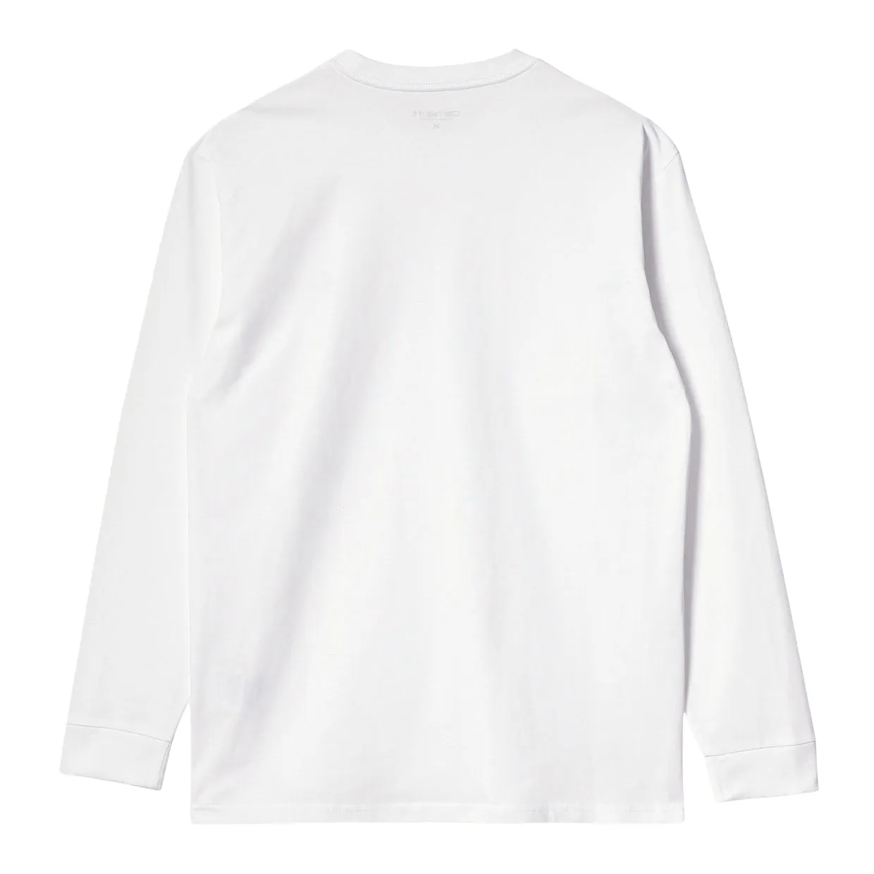 T-shirt Uomo Maniche Lunghe Carhartt WIP L/S Chase Bianco