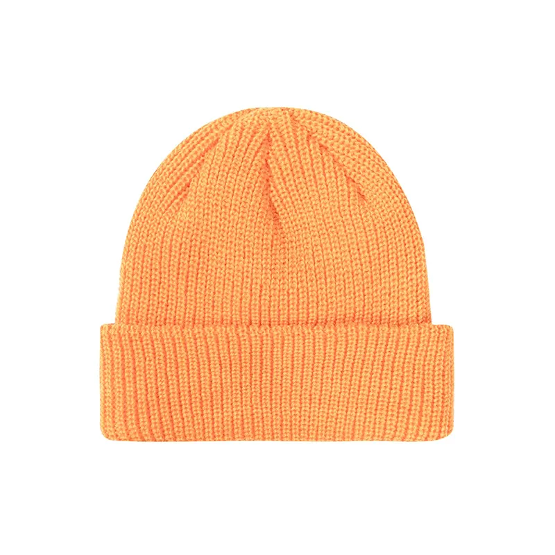 [T21F106029ORG] Crisp Beanie Orange