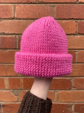 Tickled Pink Fisherman Beanie